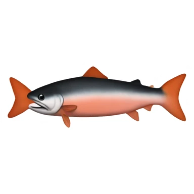salmon pride flag sticker