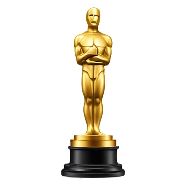 oscar award trophy sticker