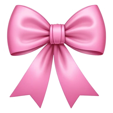 Long bow pink sticker