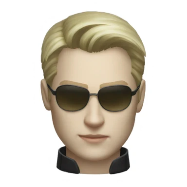 Albert Wesker Resident Evil sticker