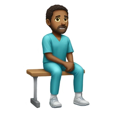 that feeling when knee surgery is tomorrow  sticker