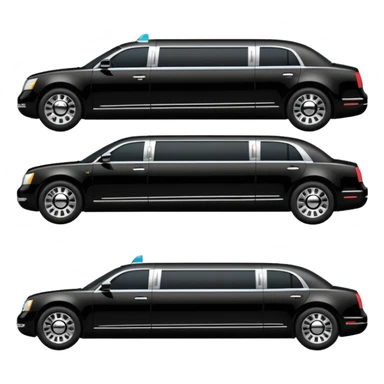 luxury self driving limo sticker