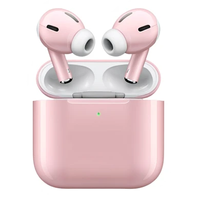 light pink apple airpod max sticker