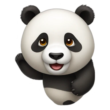 Oso panda sticker
