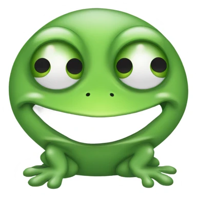Mr frog crying sticker