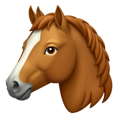 Crie a imagem de um cavalo sticker