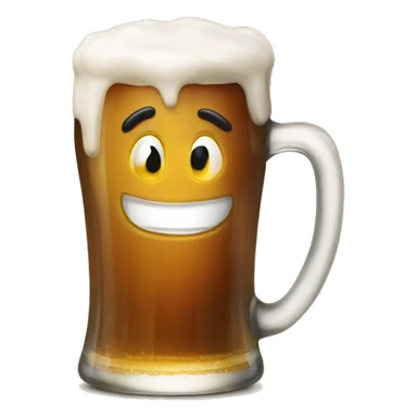 Happy birthday beer sticker