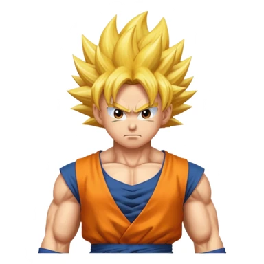 Son goku super saiyan sticker