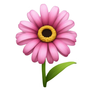 Generate me 3 flower gebera emoji sticker