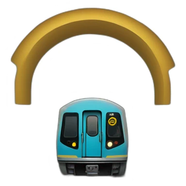 subway tunnel transport sticker