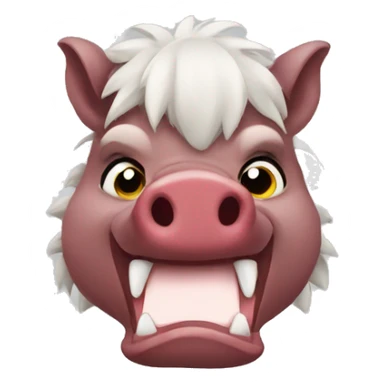 Cute razorback sticker