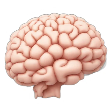Brain and neurons sticker