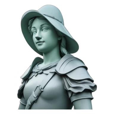 orléans statue jeanne d’arc sticker