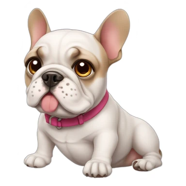 frenchie bulldog sticker
