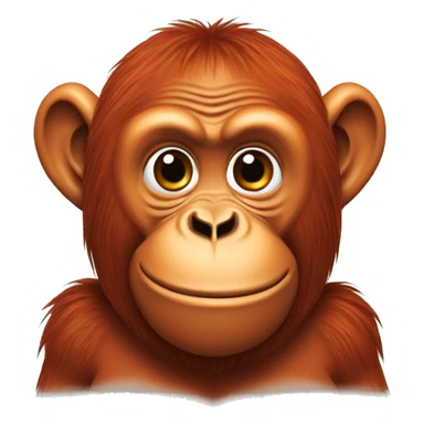 Orangutan gambling sticker
