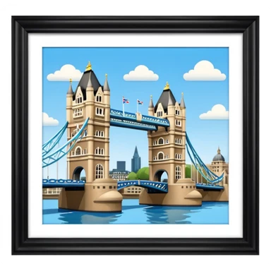 tower bridge sticker