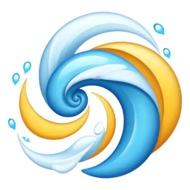 air symbol blow sticker