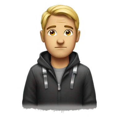 Porter looking not smart sticker