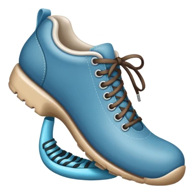 a foot with shoes sticker