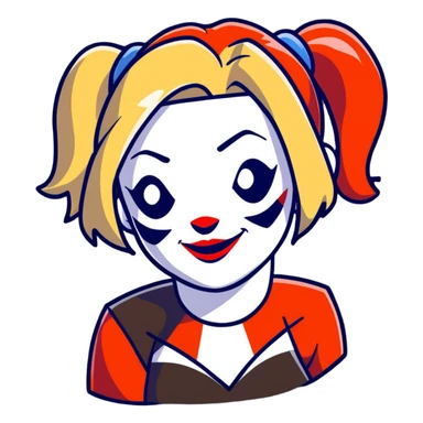 Harley Quinn sticker