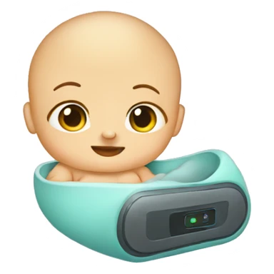 Baby ultrasound  sticker