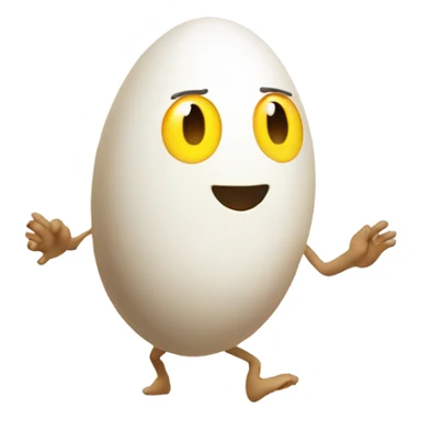 Egg dancing  sticker