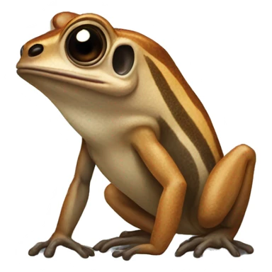whistling coqui sticker