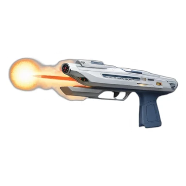 star trek enterprise firing phasers sticker