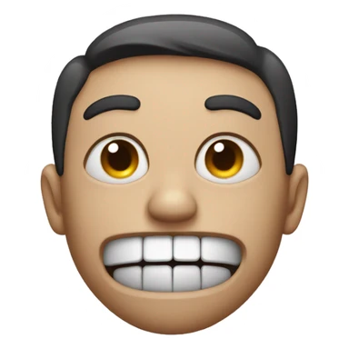 Laghing with crying face  sticker