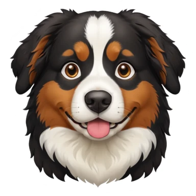 Bernese mountain dog sticker