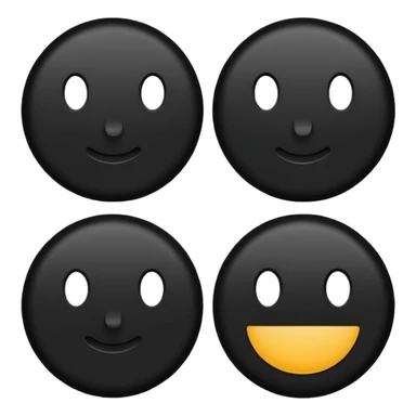 Make to round circles and one long line sticker