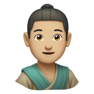 a guy live in Dunhuang China sticker