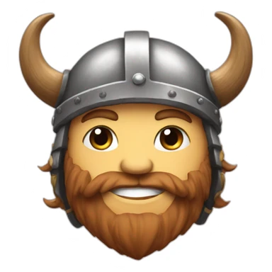 heart  with viking sticker