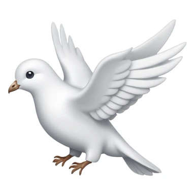 Dove symbol sticker