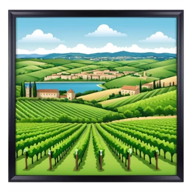 brodeaux aquitaine realistic sticker