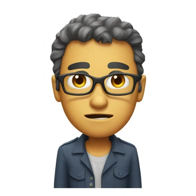 About to crash out eye twitch  sticker