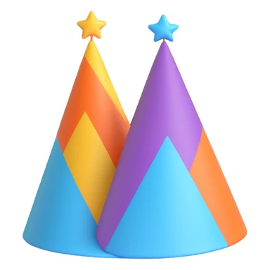 party hat sticker