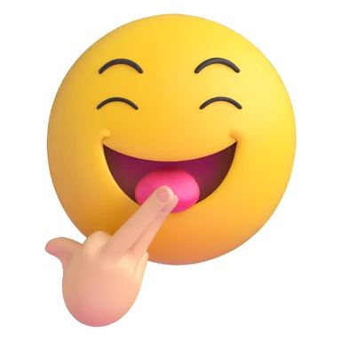 smiley face blowing a kiss and winking sticker