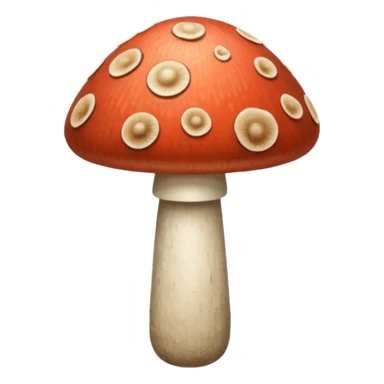 Mushroom sticker