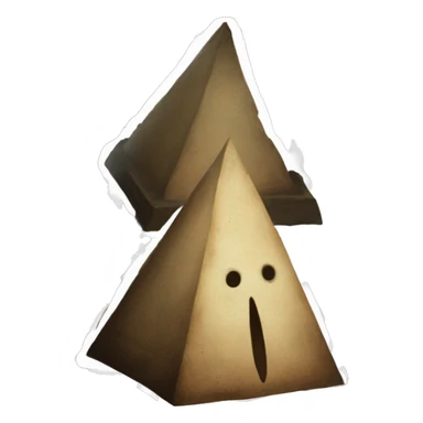 Pyramid head from silent hill  sticker