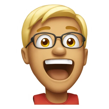 super excited emoji sticker