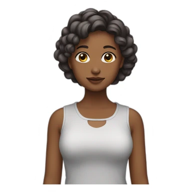 Girl with a gyat sticker