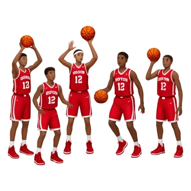 University of Houston basketball  sticker