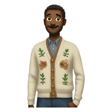 folklore cardigan sticker