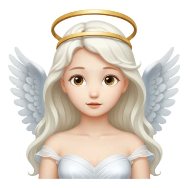 angel girl sticker