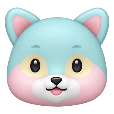 Create a cute, small 3D sticker in a realistic digital illustration style, with soft textures and pastel colors. Object
 sticker