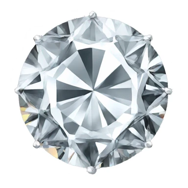 Diamond stud earing  sticker