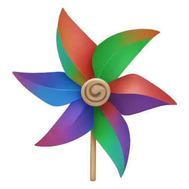 pinwheel sticker