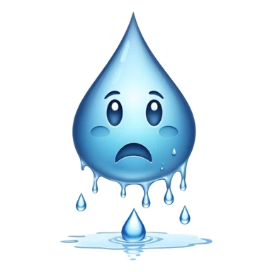 404 error sign splashed with water, dripping wet sticker