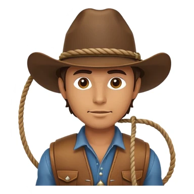 classic cowboy sticker